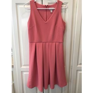 Salmon Sleeveless LOFT Dress Size 6